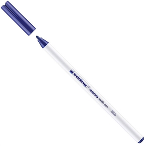Edding 4600 textielmarker / blauw / ronde punt / 1 mm