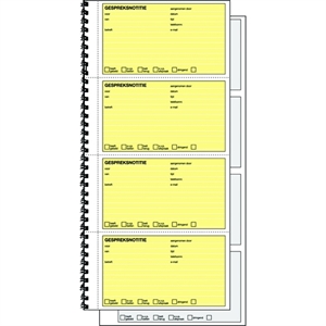 Sigel Expres terugbelboek / 160 notities