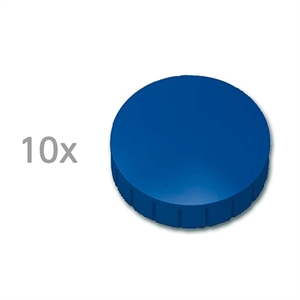 Maul magneten / blauw / 15 mm / 10 stuks