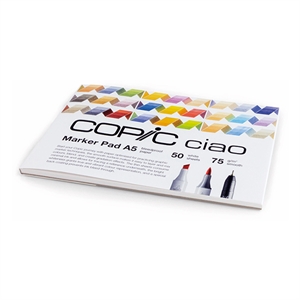 Copic A5 markerpapier / wit / 50 vel / 75 grams