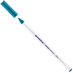 Edding 4600 textielmarker / oriëntaal blauw / ronde punt / 1 mm
