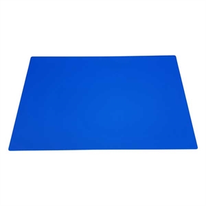 Bronyl bureauonderlegger | transparant blauw | 60 x 42 cm
